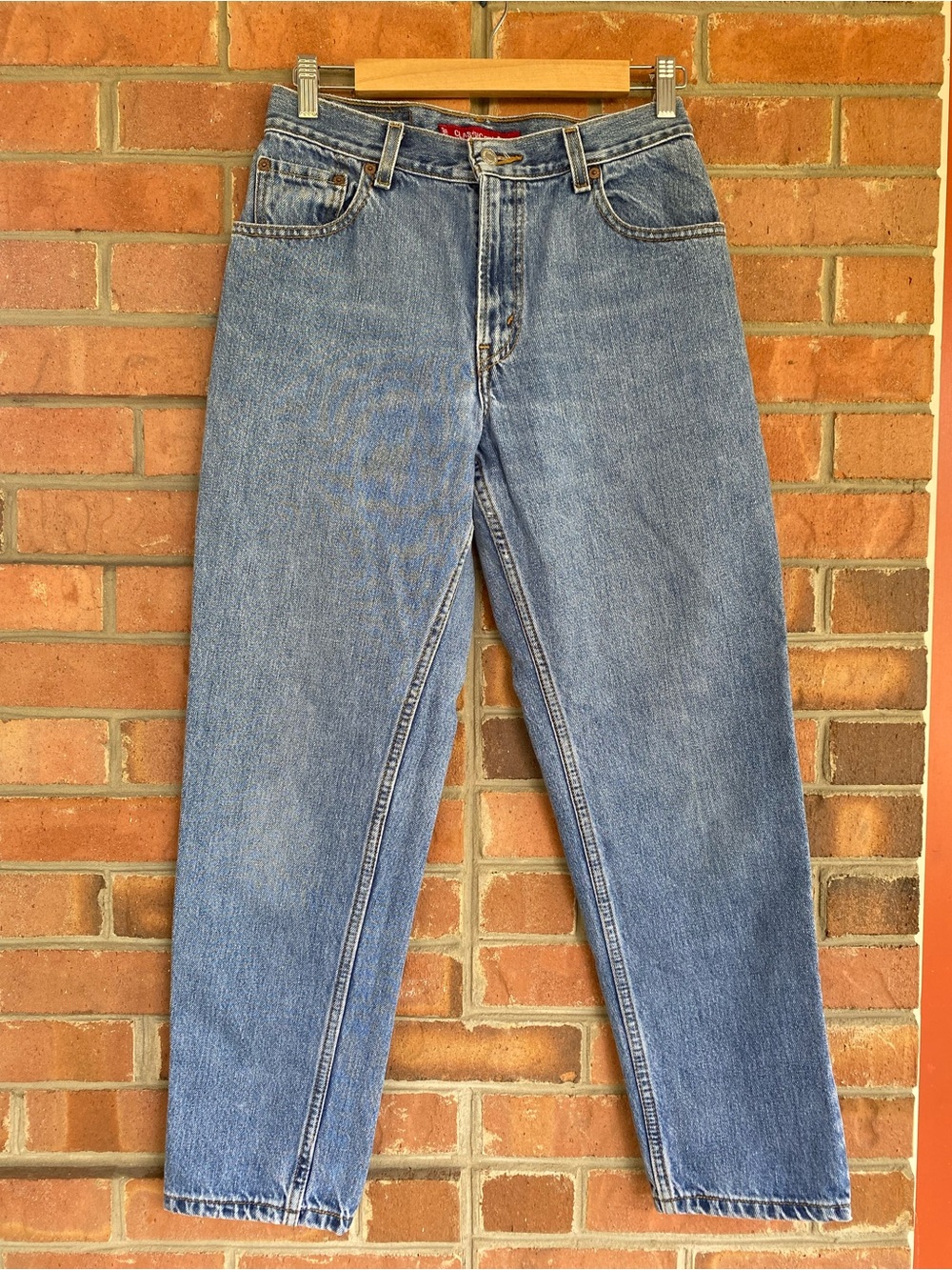 Levi's Medium Blue Straight-Leg Jeans